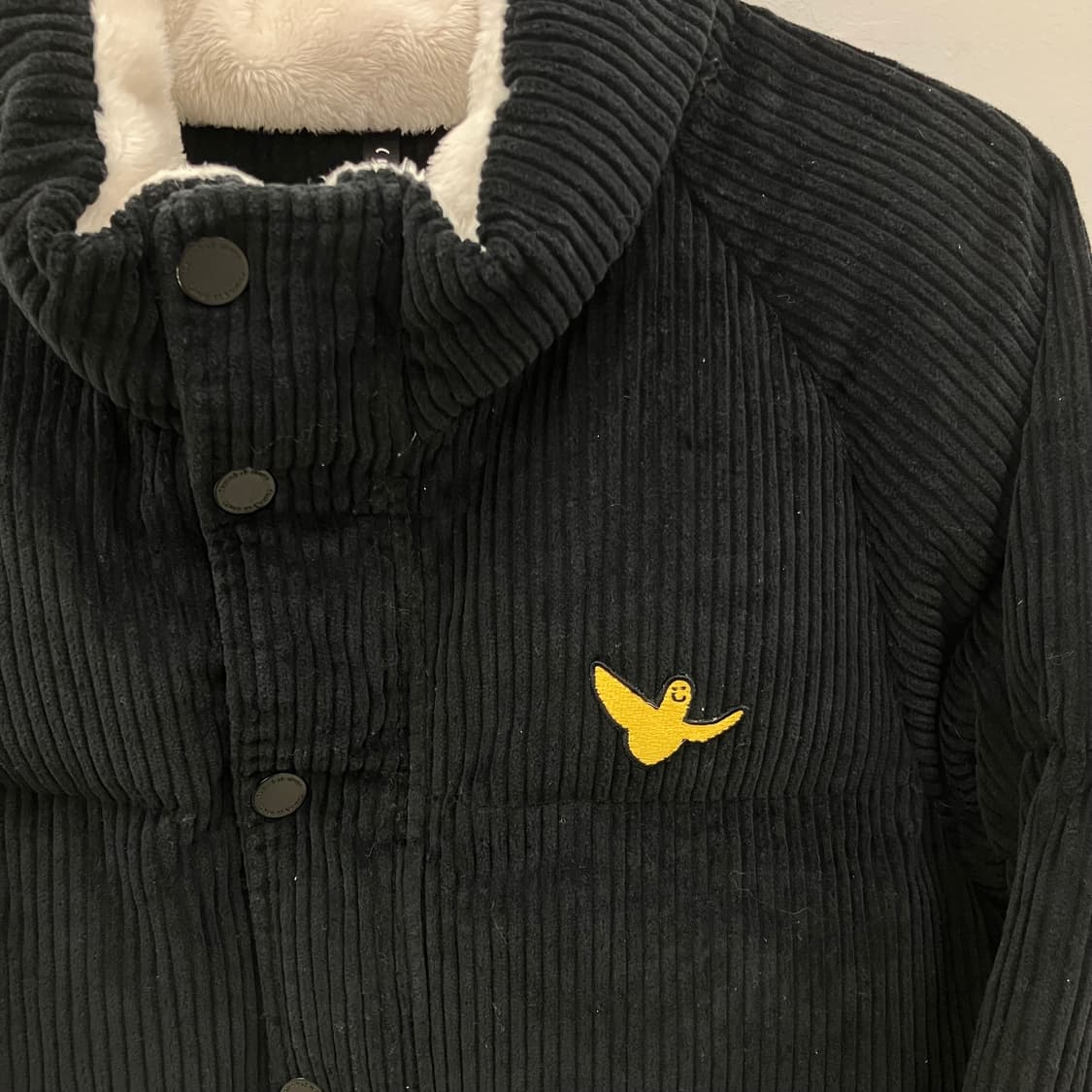 와릿이즌 블랙 코듀로이 패딩 M 상품이미지4