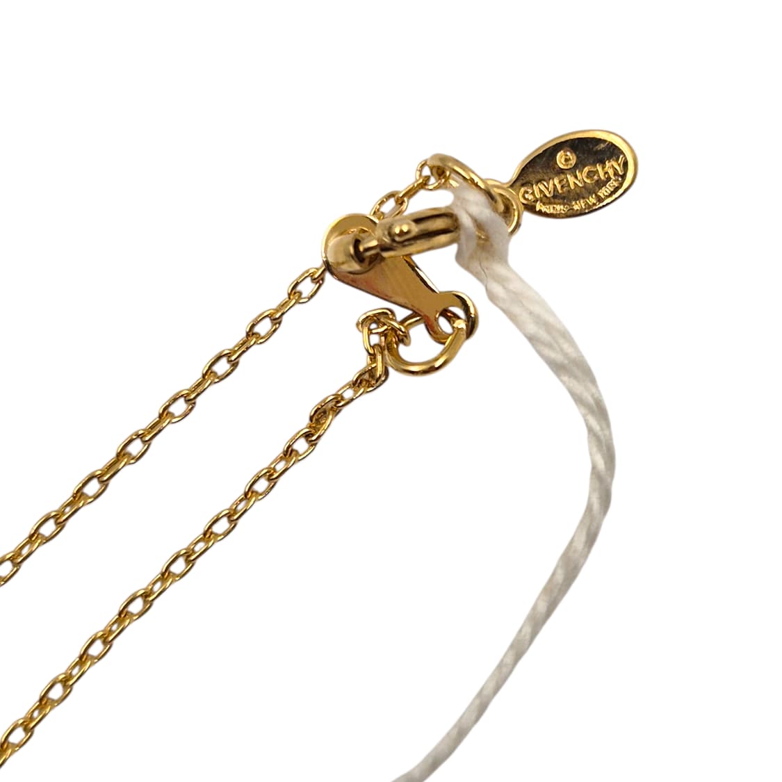 80s 지방시 비쥬 라인 G로고 파베 목걸이 상품이미지4