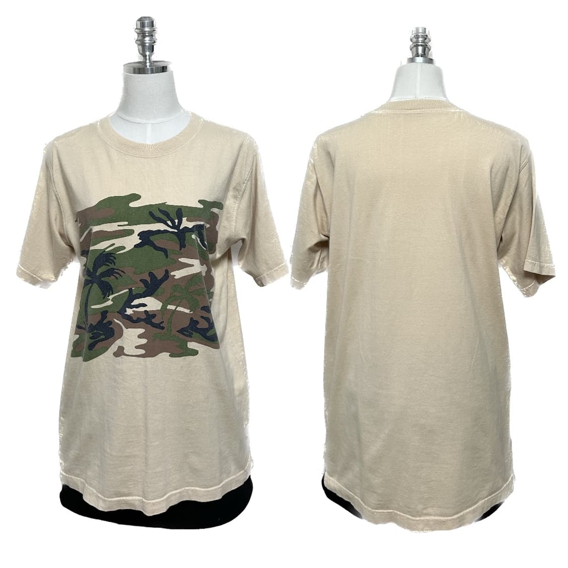 Pink beige camo t-shirt 상품이미지3