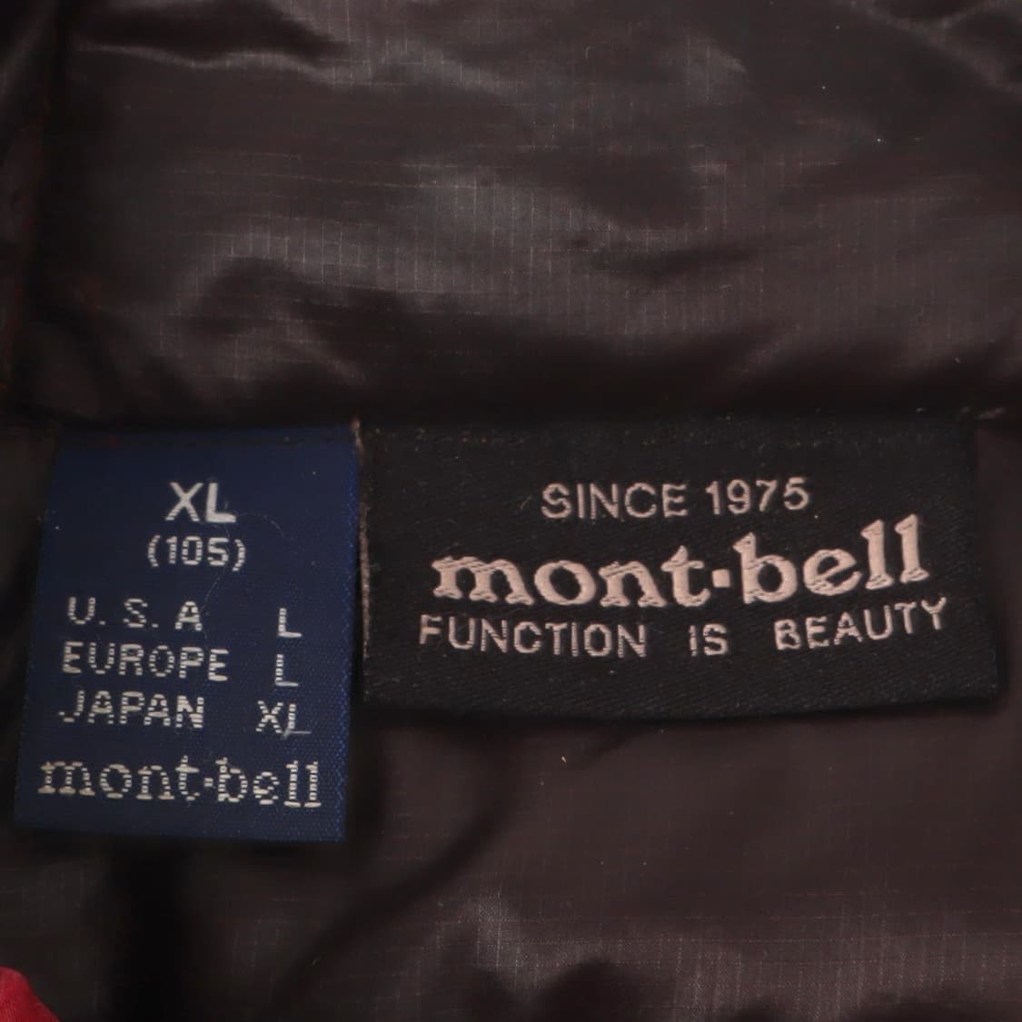 몽벨 레드 ex800 퍼텍스 퀀텀 라이트 다운자켓 패딩 상품이미지9