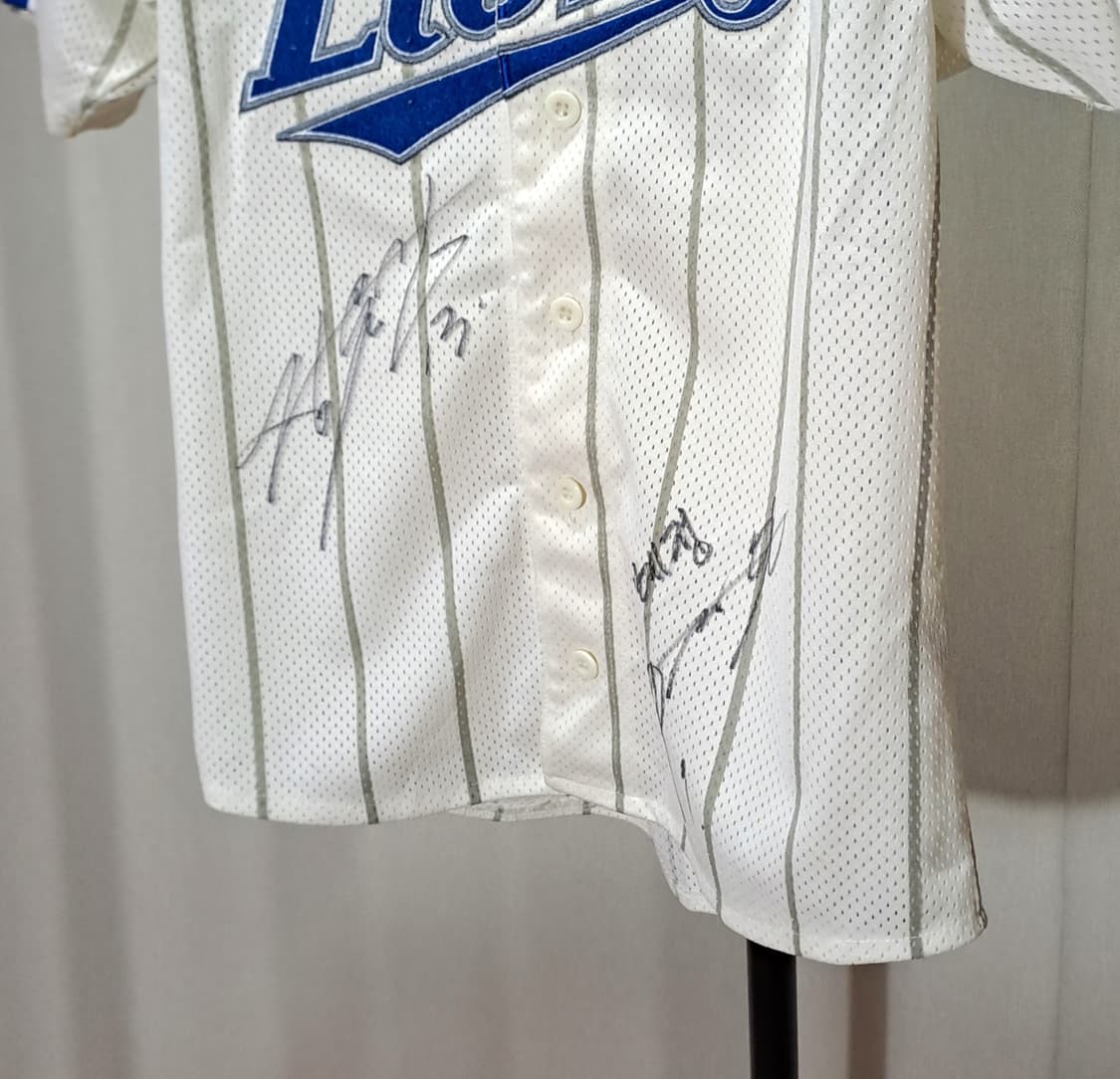 (택포) 삼성라이온즈 왕조시절 사인 유니폼 11(85) B352 상품이미지3