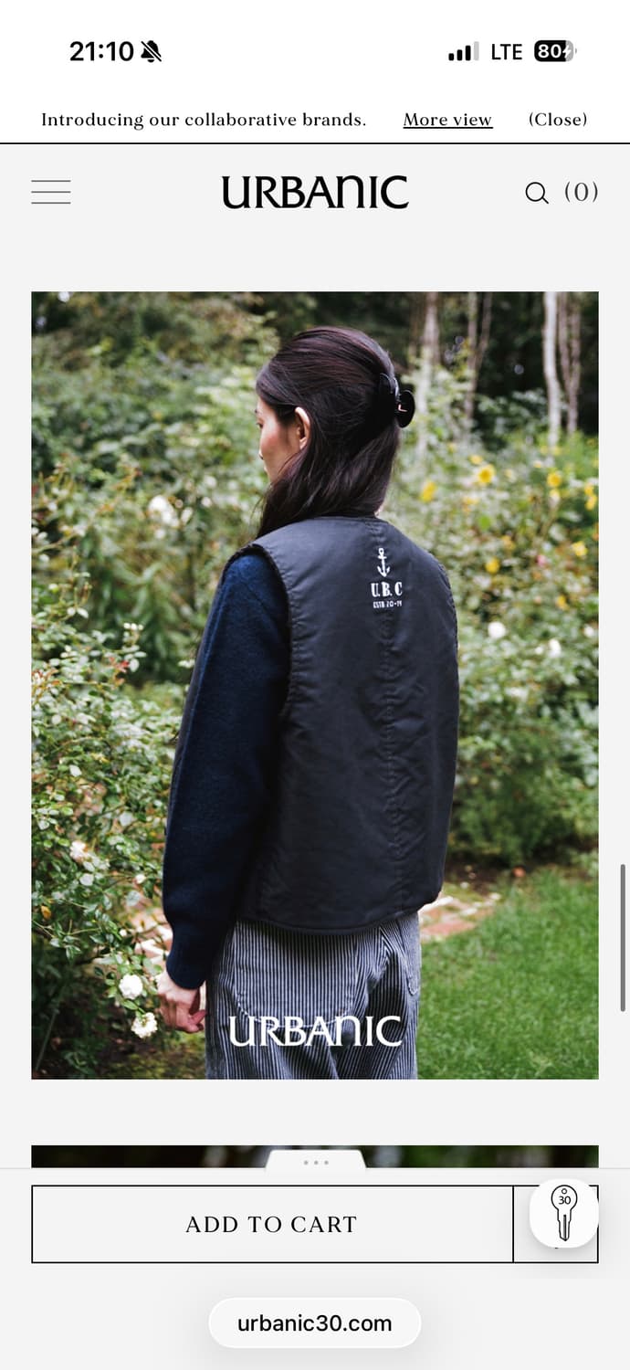 urbanic deck vest 얼바닉 덱베스트 상품이미지6