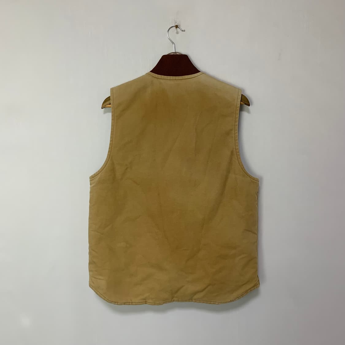 칼하트 샌드스톤 베스트 브라운 조끼 패딩 M 상품이미지3