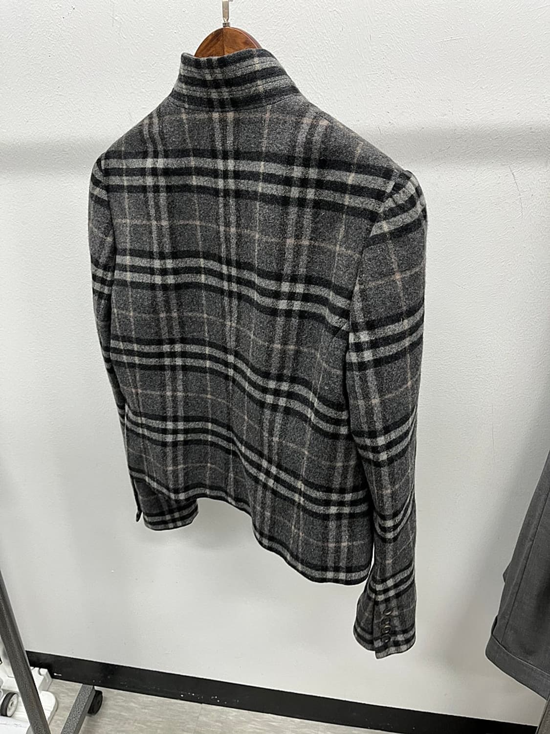 여) 버버리 체크 울자켓  상품이미지7