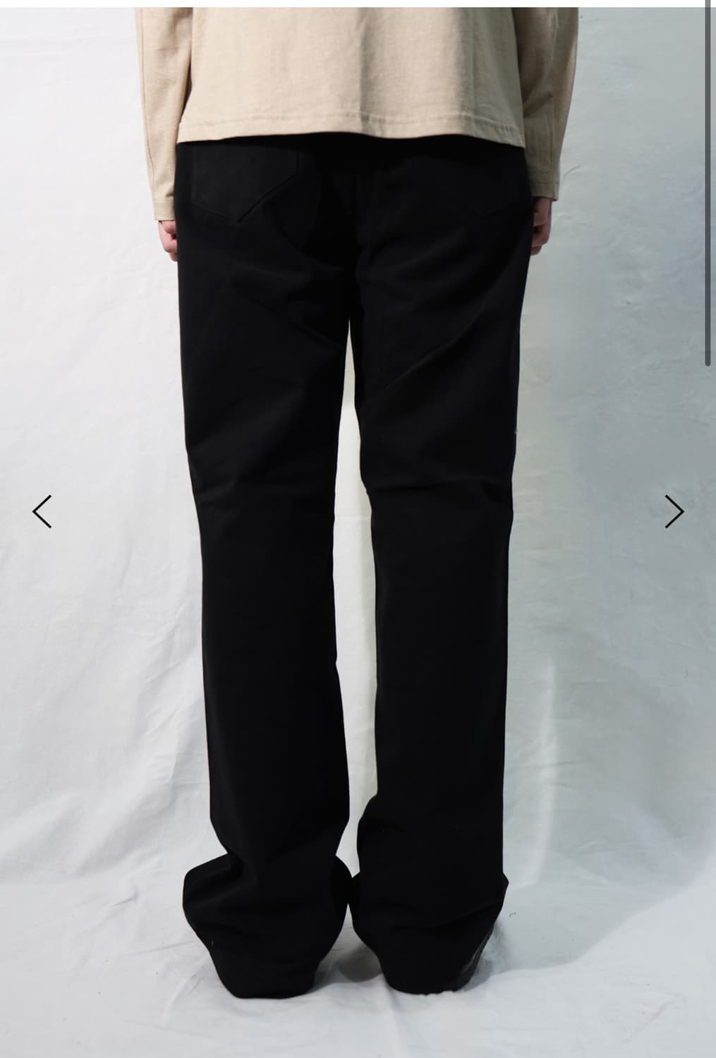 Fin trouser (black) 상품이미지2
