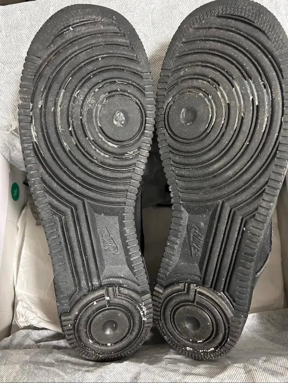 스투시 나이키 에어포스 1 트리플 블랙 상품이미지4