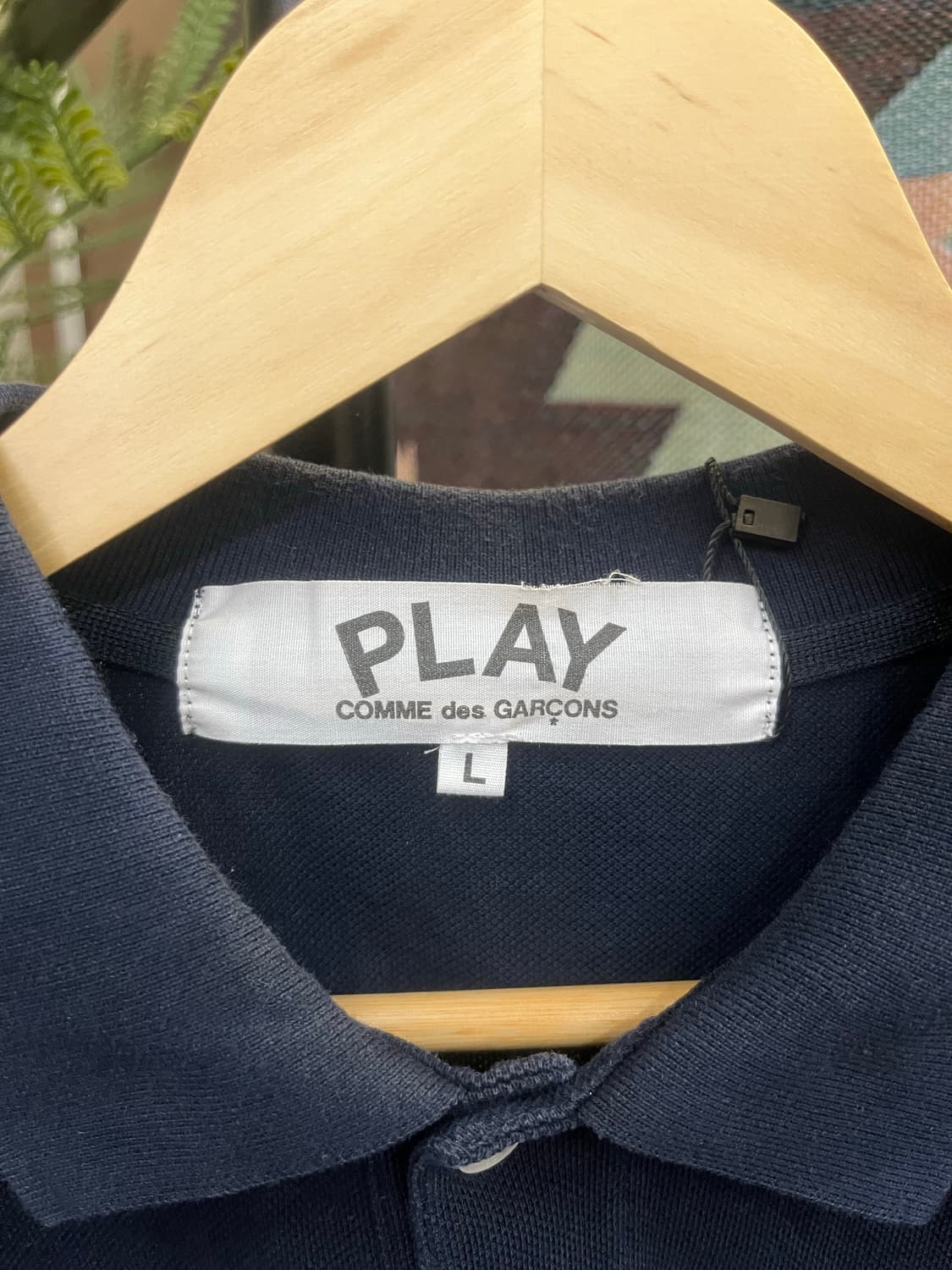 꼼데가르송 레드 하트 와펜 반팔 카라티 #csz699 상품이미지4