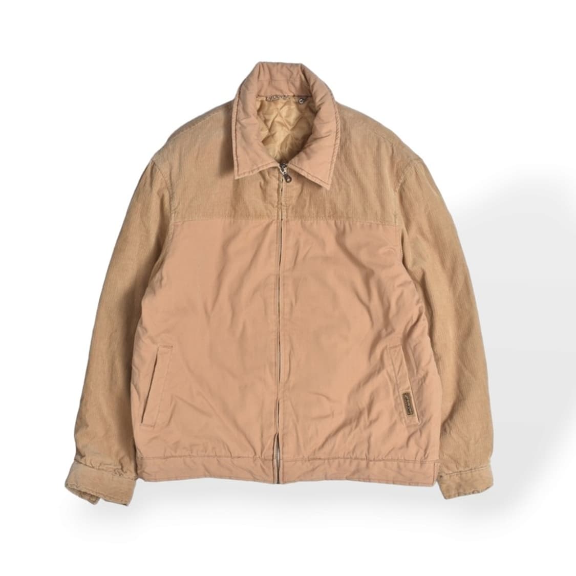 90S 캘빈 클라인 코듀로이 골덴 코튼 점퍼 블루종 집업 자켓 N157 상품이미지6