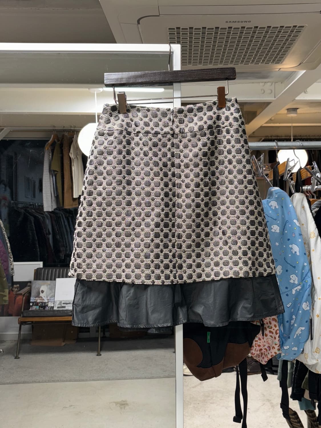 리츠코 시라하마 도트 레이어드 스커트 상품이미지2