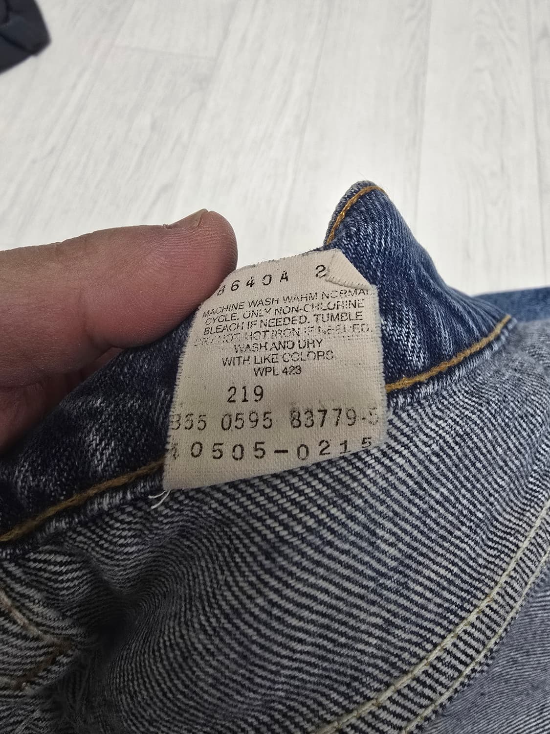 리바이스 505 오렌지탭 상품이미지5