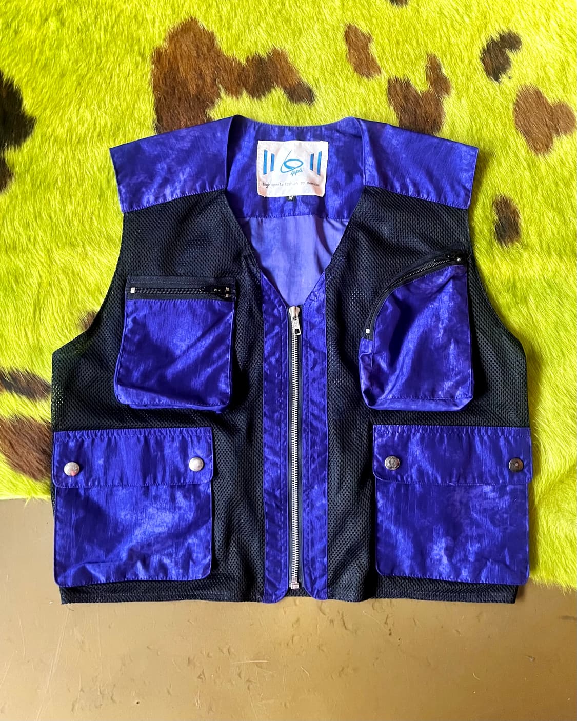 90s Japanese Utility 3D Pocket Old Vest 상품이미지4