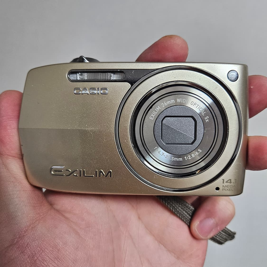 (로제 모카 디카) 카시오 엑슬림 EX-Z2300 골드 상품이미지1