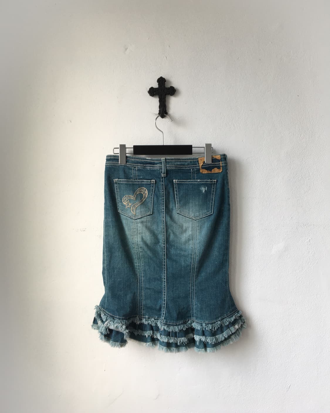 Back pocket point skirt 상품이미지1