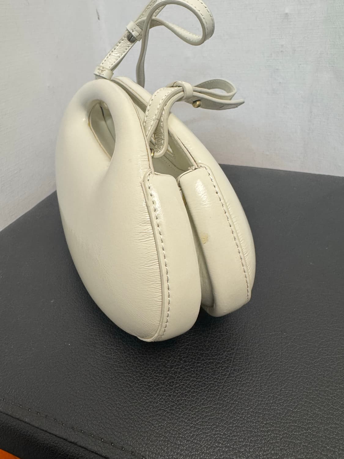 아카이브앱크 하프 베이글 아이보리 숄더 토트백 가방 상품이미지8