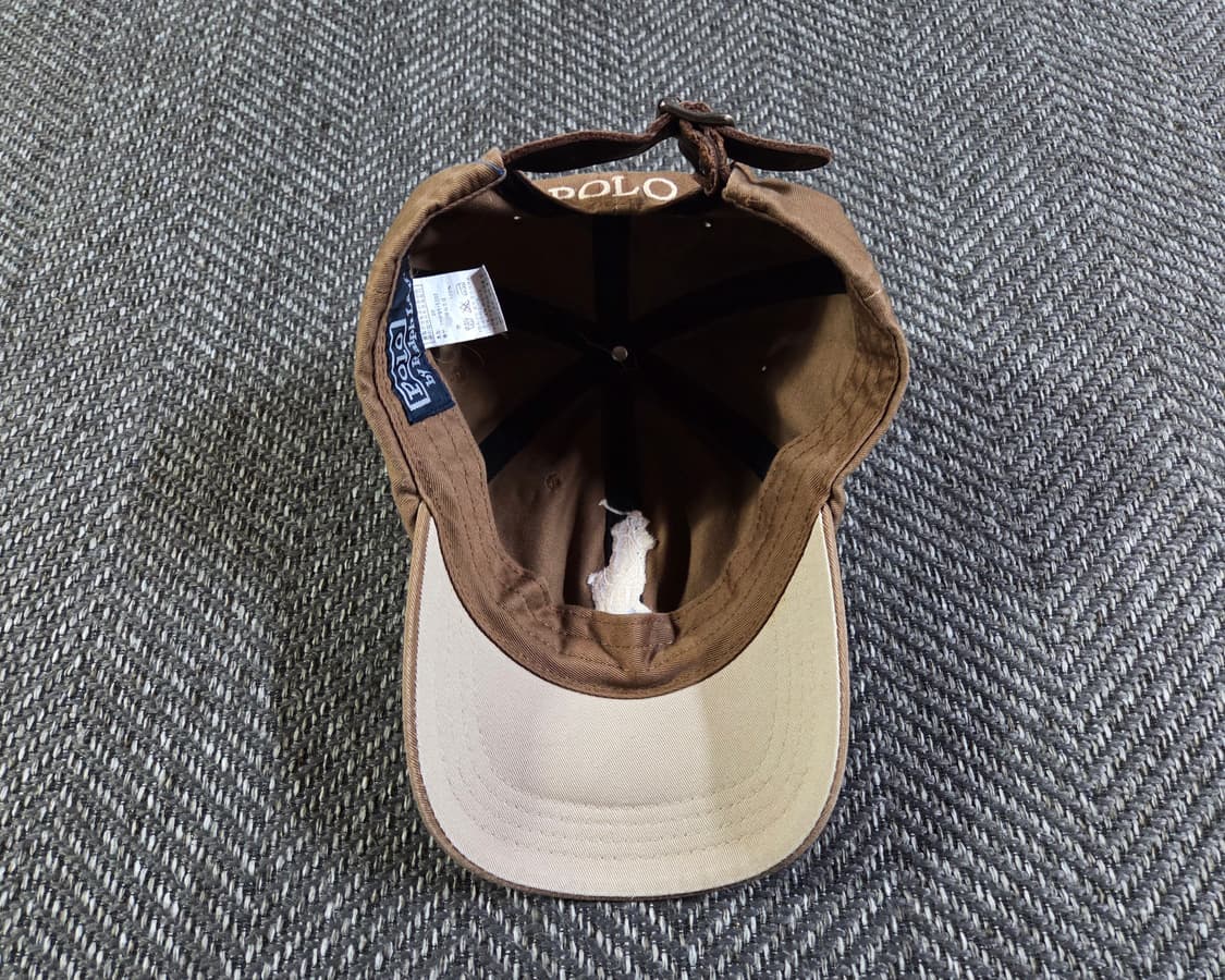 폴로 랄프로렌 브라운 빅포니 빈티지 볼캡 상품이미지5