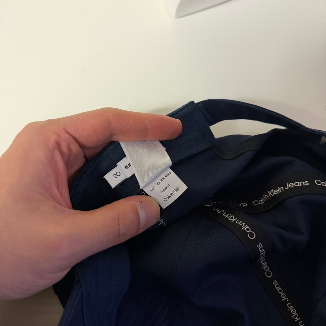 캘빈클라인 진스 CK로고 볼캡 상품이미지7