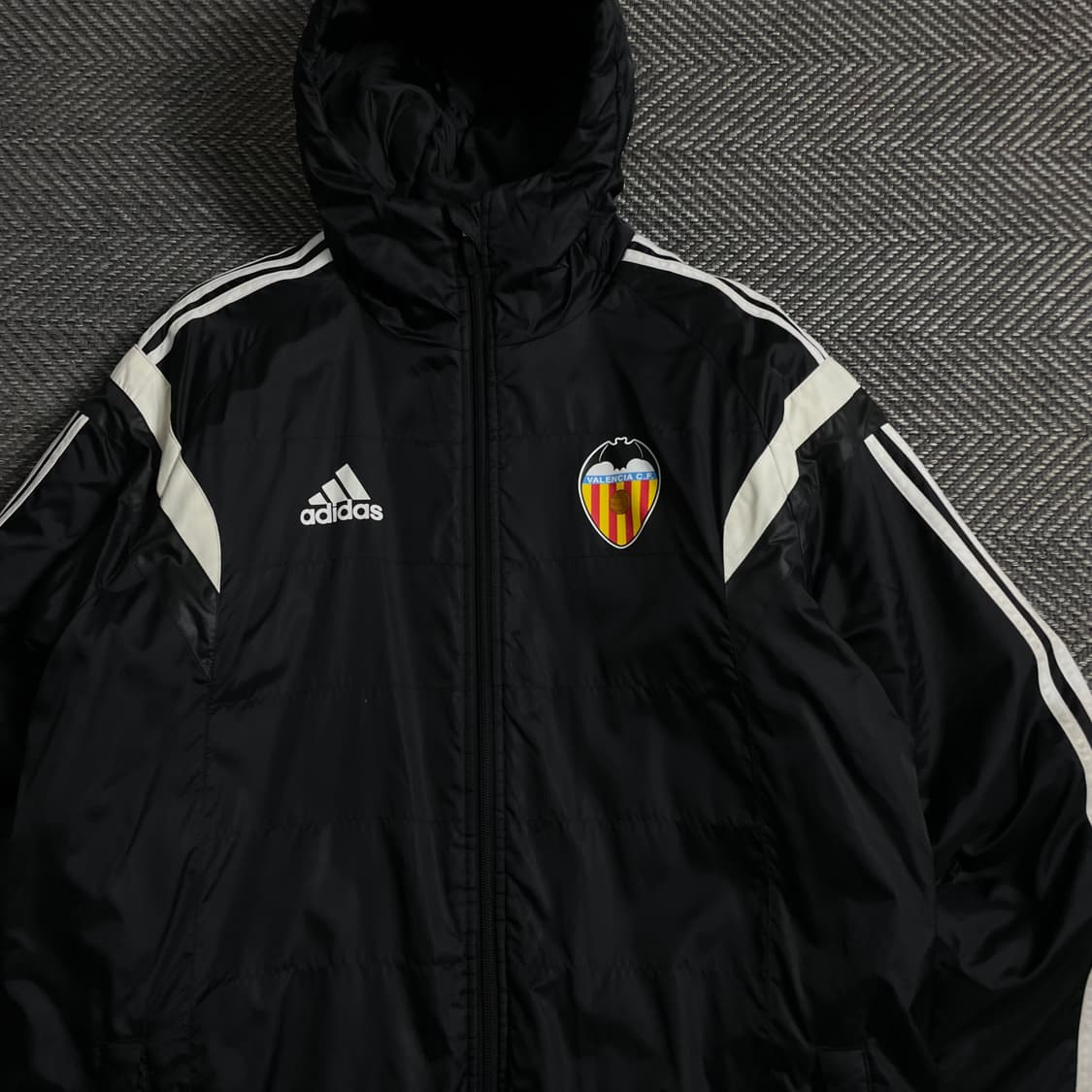 아디다스 FC 발렌시아 삼선 스트라이프 돕바 롱패딩y 4676 상품이미지5