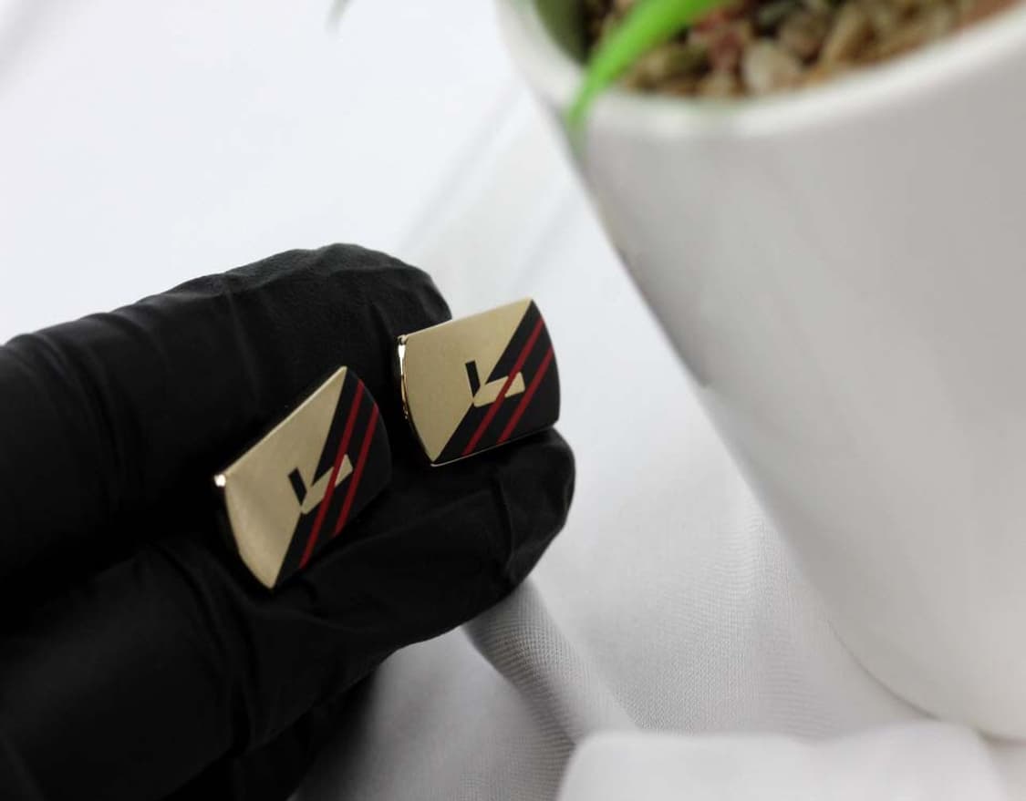 란셀 A-등급 남자 명품 커프스 빈티지 상품이미지5