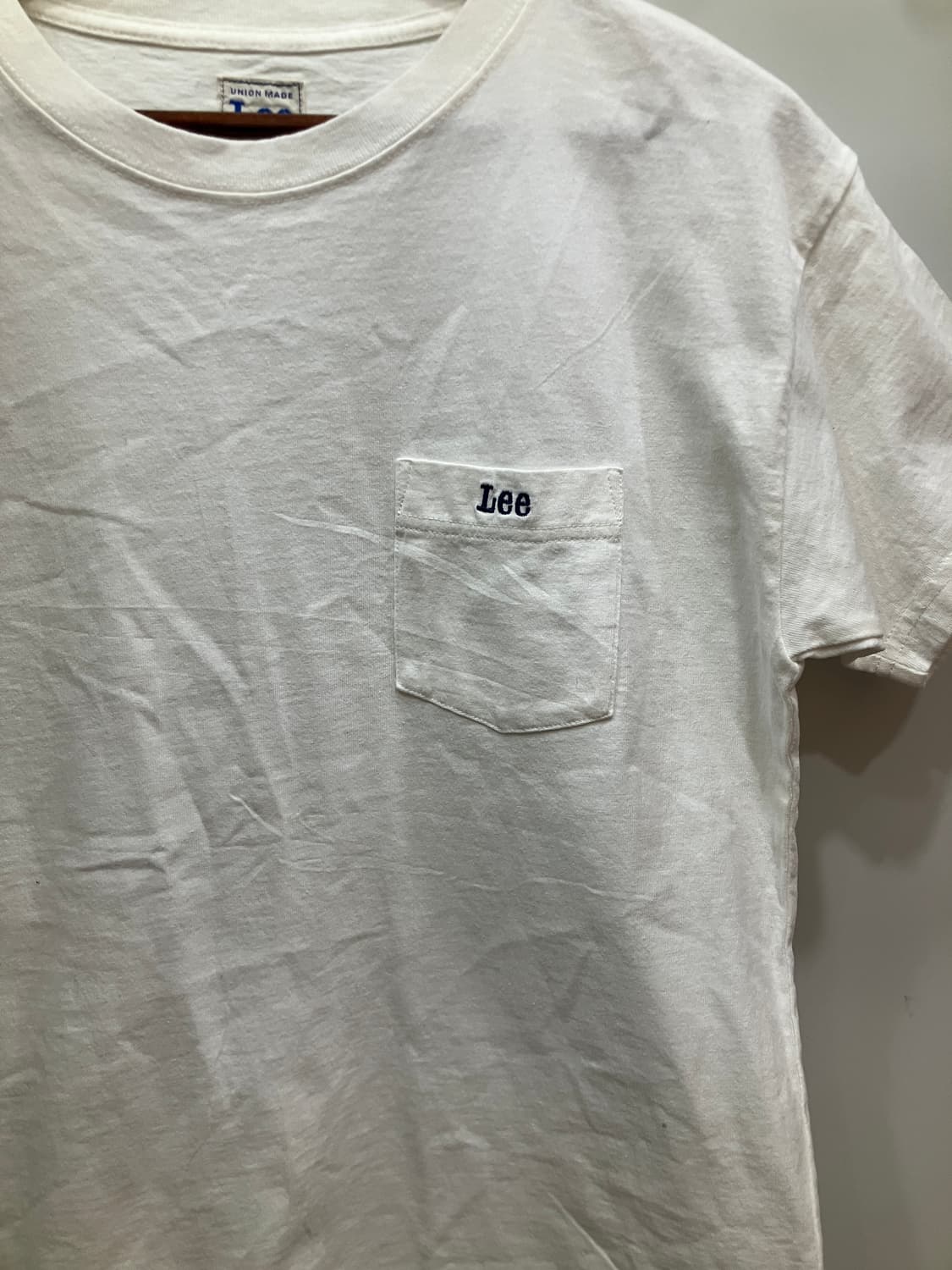 lee 유니온메이드 리 포켓 티셔츠 상품이미지2