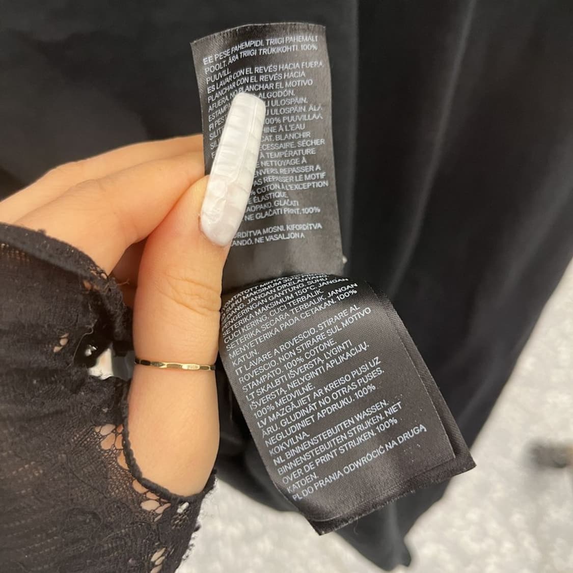 H&M 올드스쿨 스트릿 펑크 에미넴 프린팅 반팔티 M C10911 상품이미지6