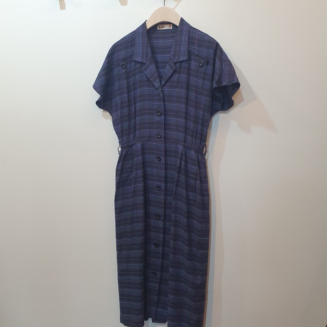 DAKS ENGLAND 빈티지 체크 원피스 상품이미지1