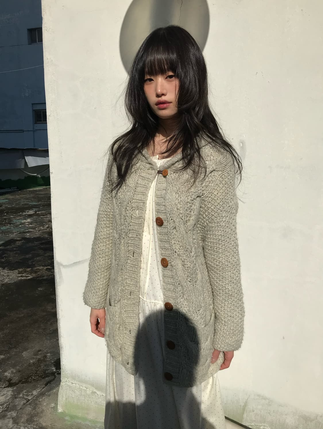 Niko and 오트밀 가디건 상품이미지5