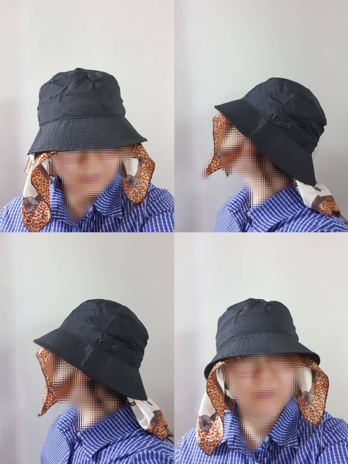 스노우피크 블랙 인디고 버킷햇 모자 상품이미지10