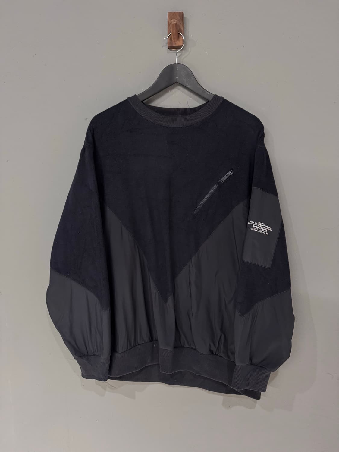 GU x Undercover 플리스 믹스 스웻셔츠  상품이미지1