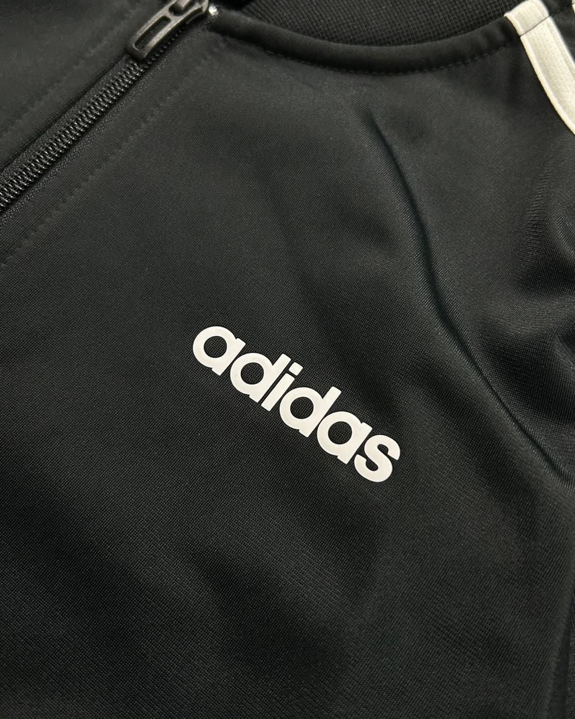 아디다스 블랙 트랙탑 져지 상품이미지3