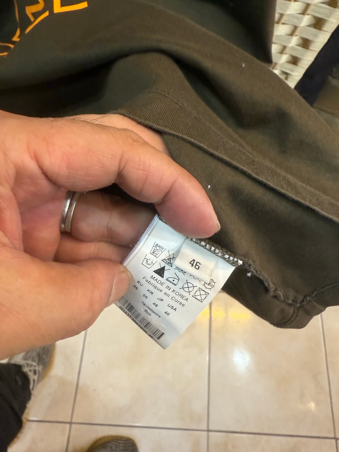 46/95 정품 우영미 메탈리카 반팔 팝니다 상품이미지4