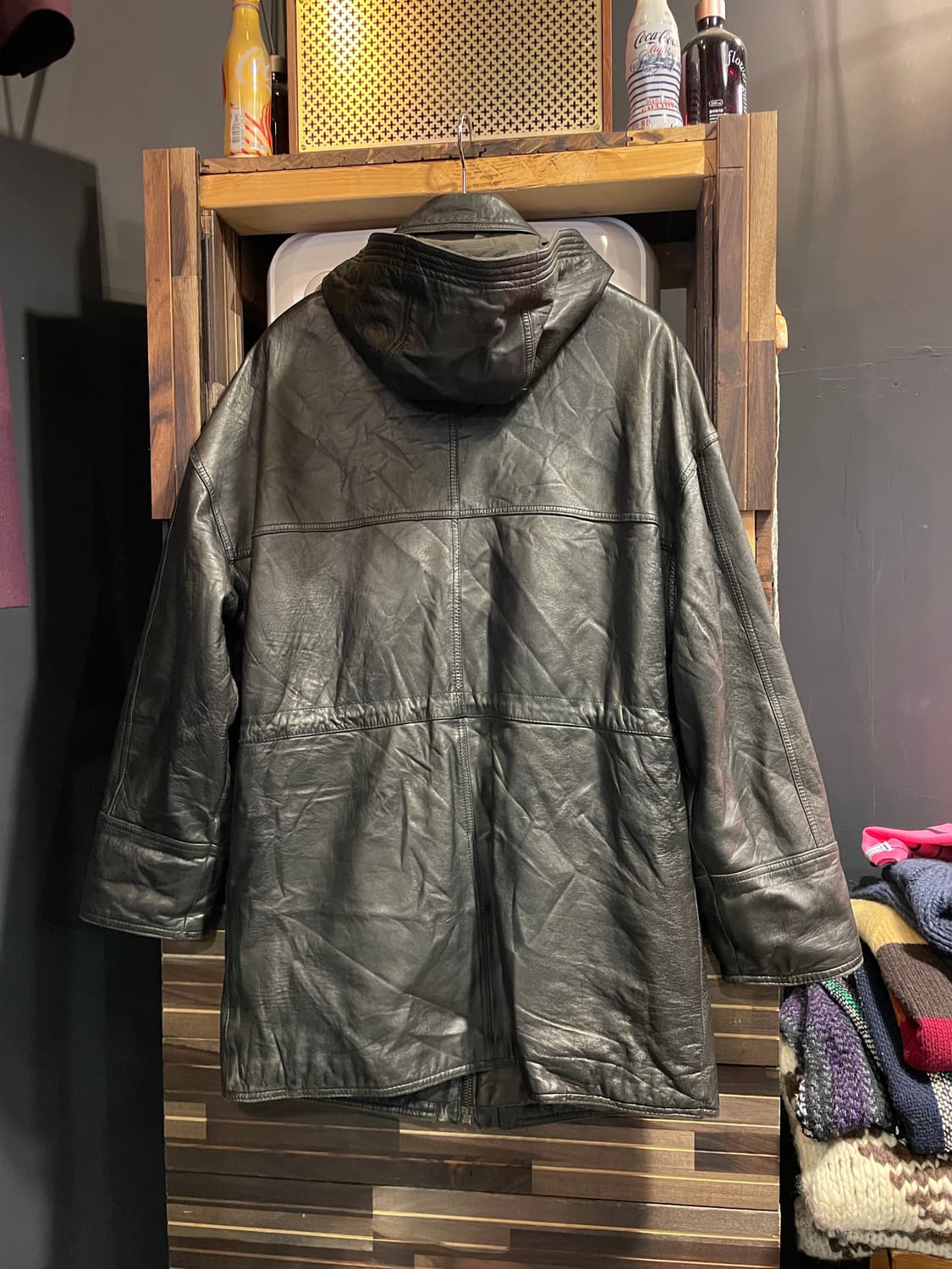 90s 알렉산더줄리앙 레더자켓 상품이미지5