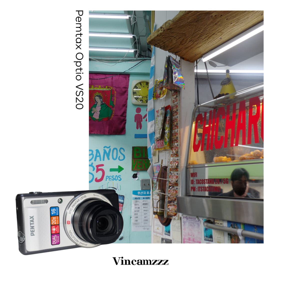 Pentax 펜탁스 옵티오 Optio VS20 디지털 카메라 상품이미지1