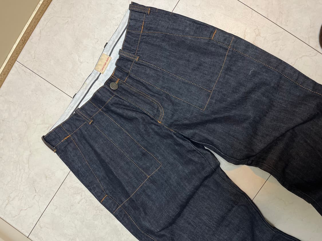  2005 캘빈클라인 와이드 스트레이트 스티치 데님 상품이미지3