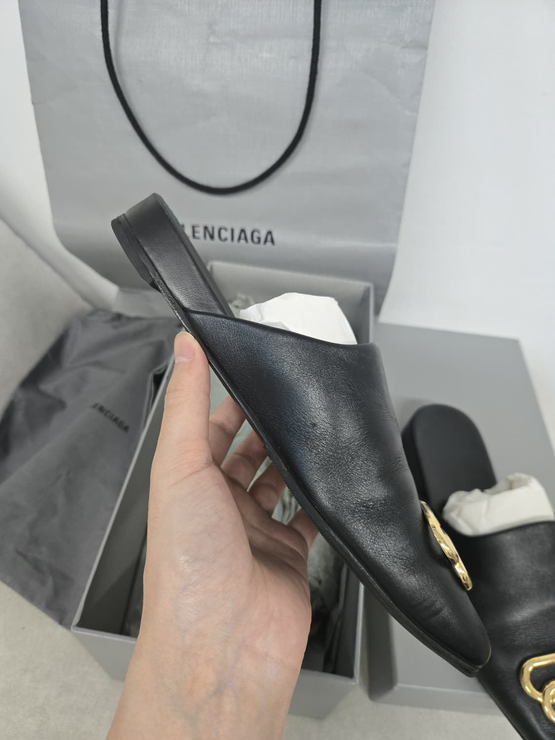 [보증서 정품]발렌시아가 로퍼 슬리퍼 상품이미지5