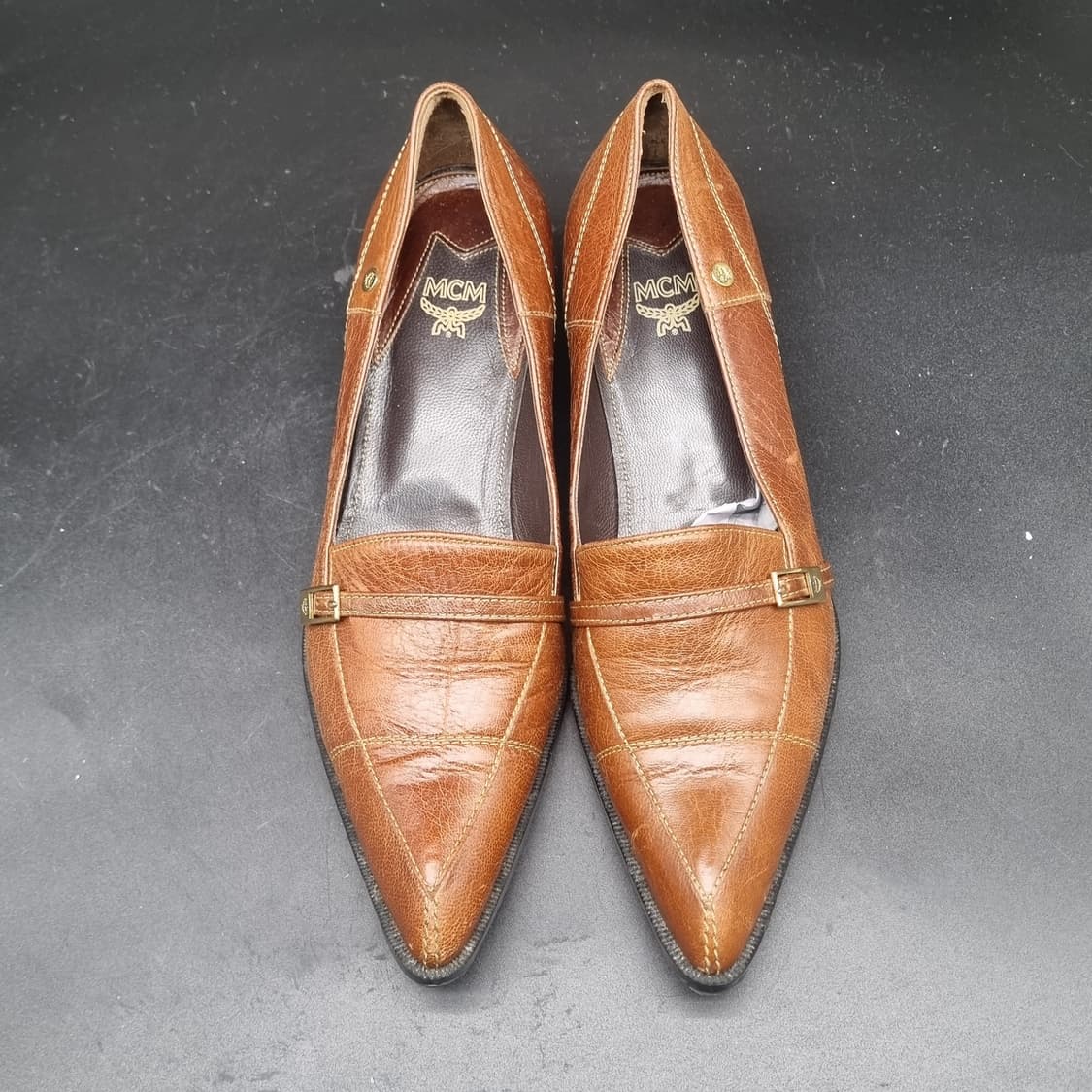 mcm여성구두 36.5 235 굽4 상품이미지2