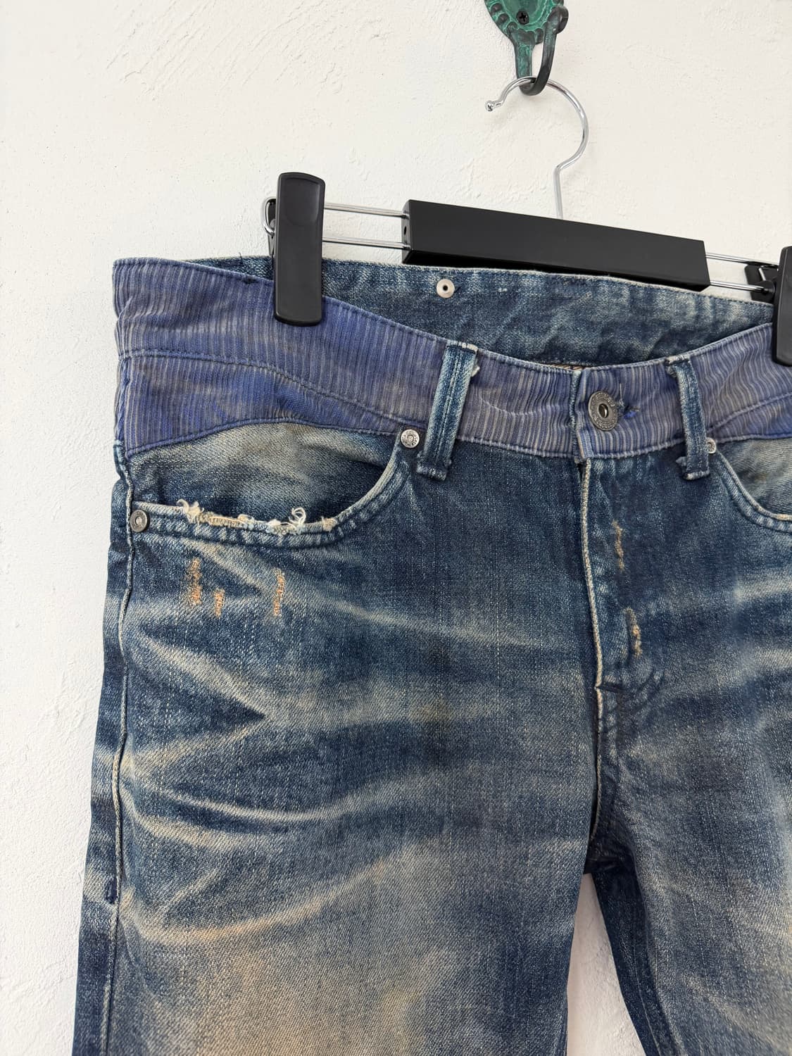 Cote mer 오일 워싱 진 상품이미지3