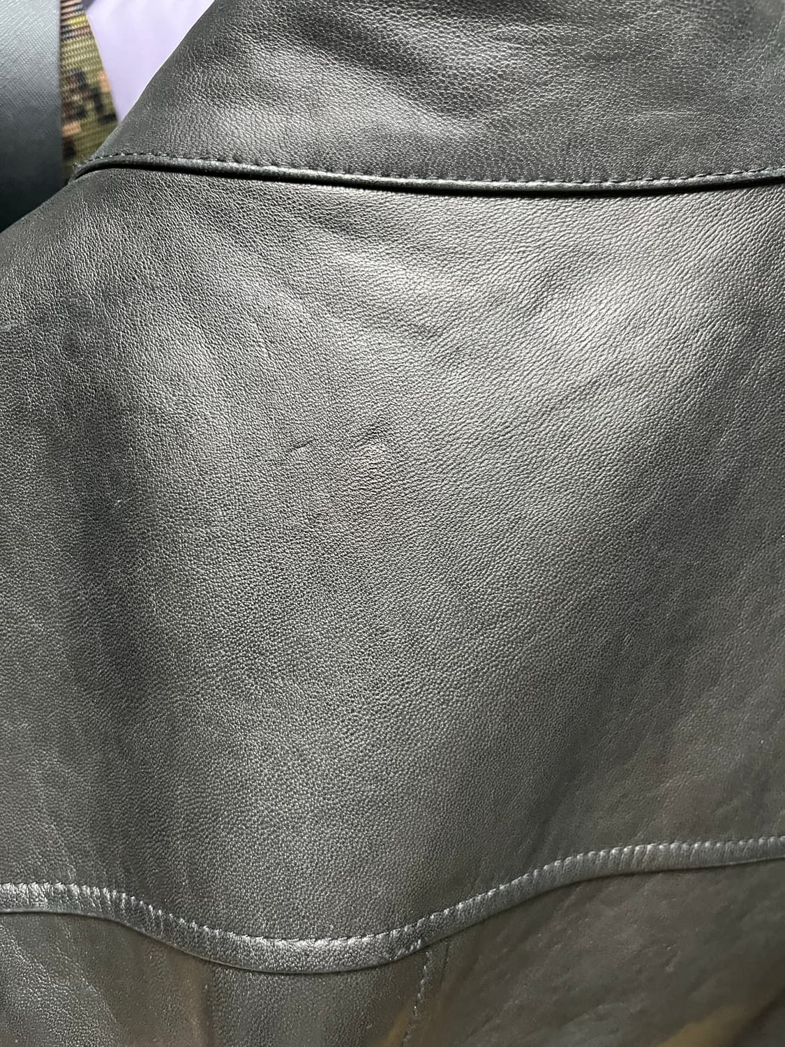 도프제이슨 스탠드카라 레더자켓 상품이미지7