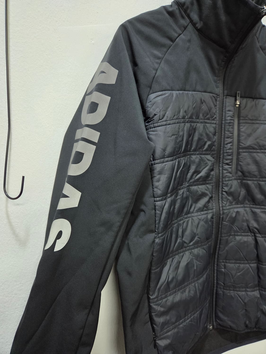 아디다스 기모집업 블랙 95 남녀공용 상품이미지2