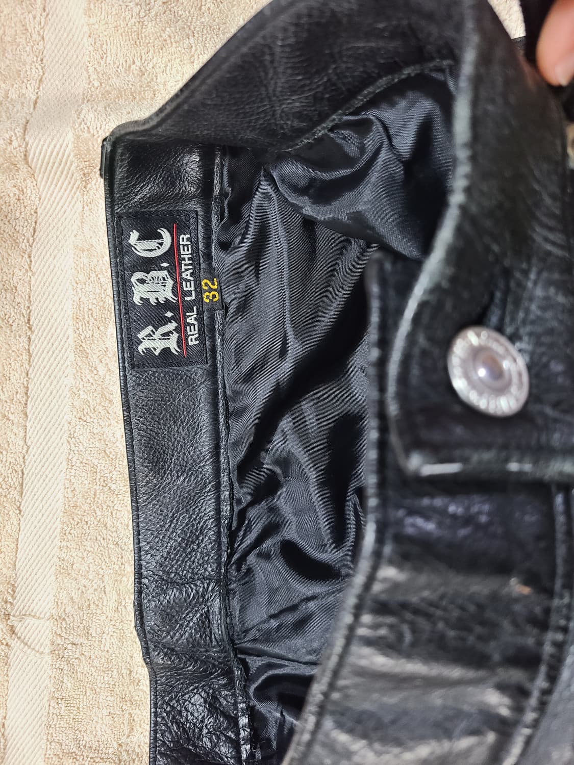 RBC 레더팬츠 32사이즈 상품이미지3