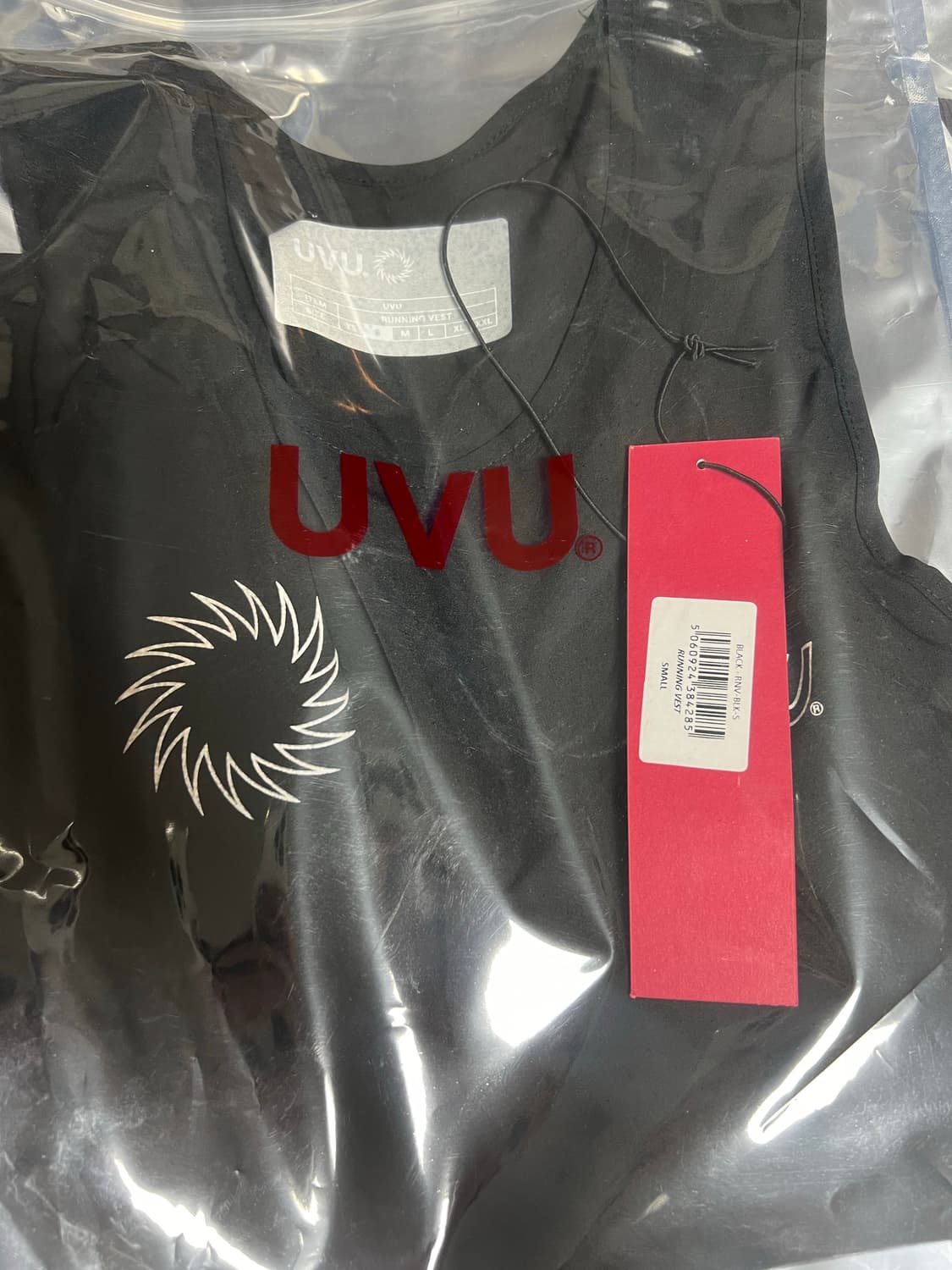 Uvu 슬리브리스 S사이즈 블랙 상품이미지1
