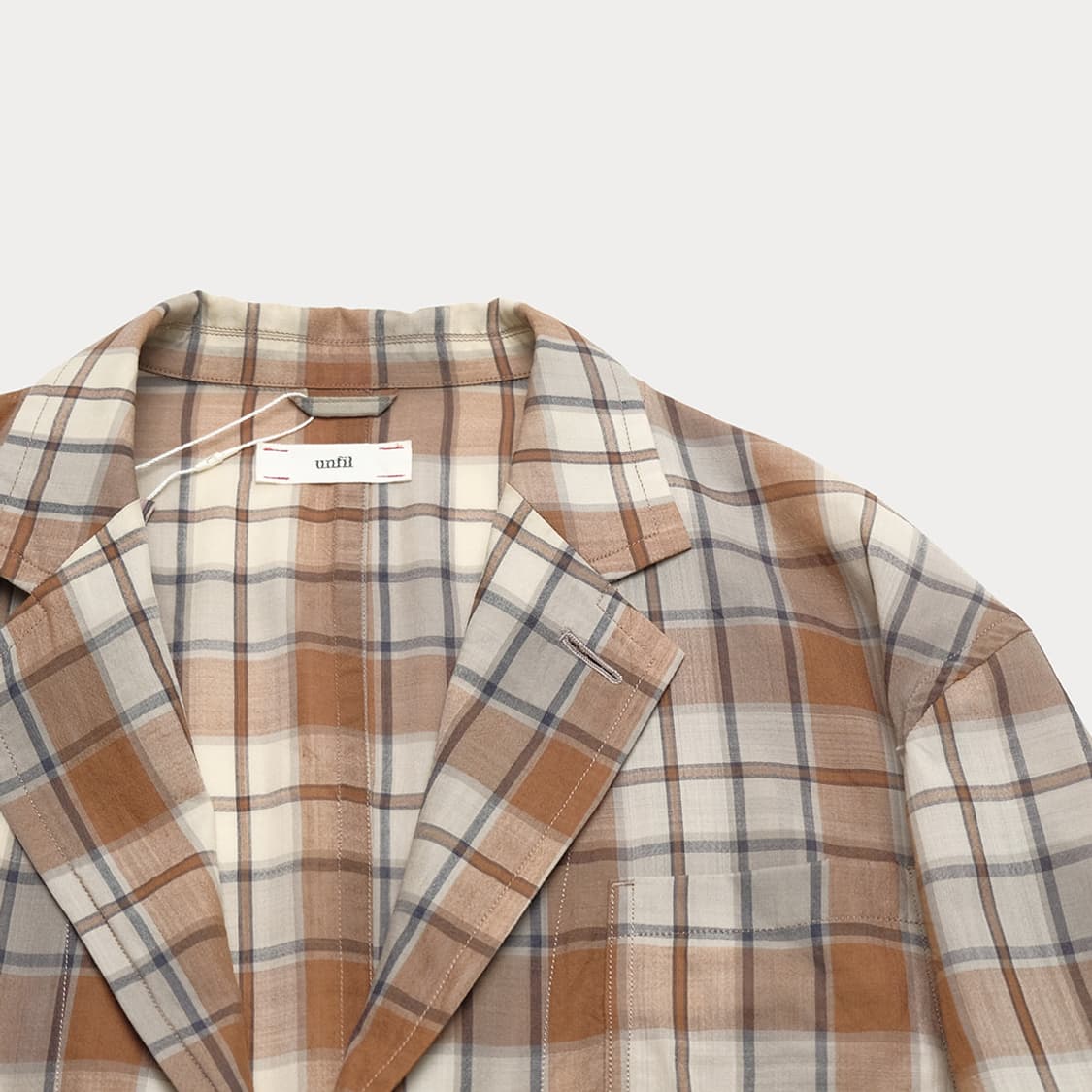 semi-sheer wool voile oversized jacket  상품이미지3