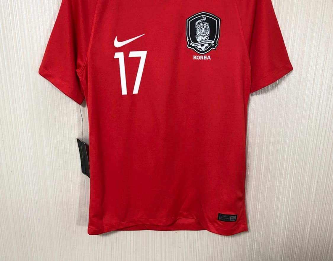 나이키 18-20 대한민국 축구국대 홈유니폼 S(90) #17 파울루벤투 상품이미지3