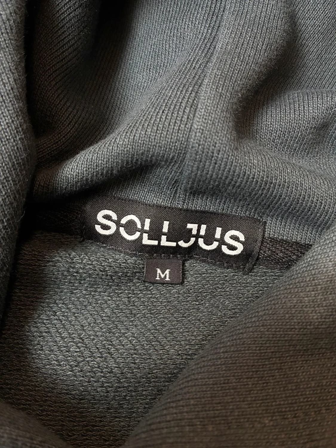 Solljus 헤비코튼 자수 오버핏 로고 후드티 PN6677 상품이미지10