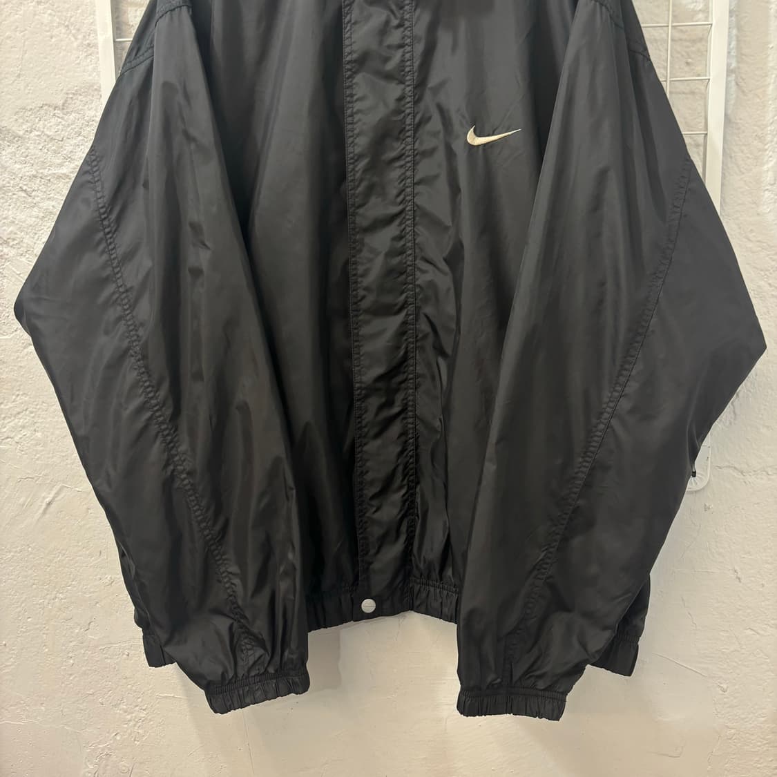 90s 나이키 올드스쿨 블랙 바람막이 2XL 상품이미지4