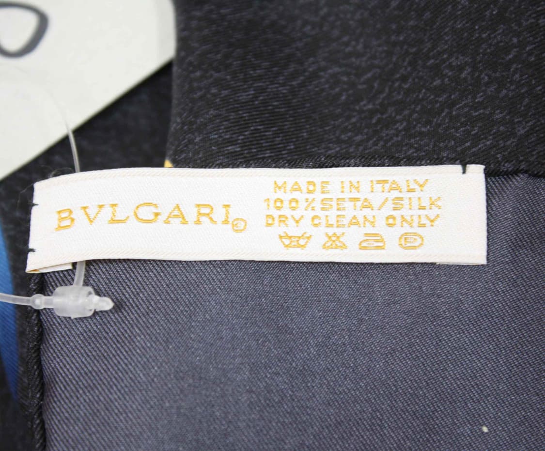 X-0/불가리 정품 여성용 실크 사각 스카프 상품이미지3