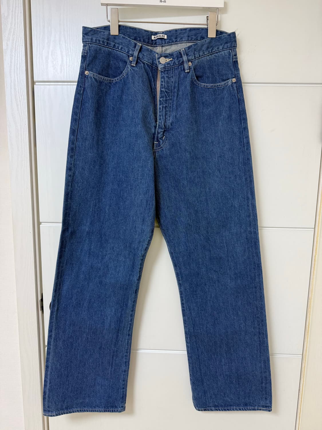 [극미]오라리 셀비지 라이트 데님 4사이즈 상품이미지1