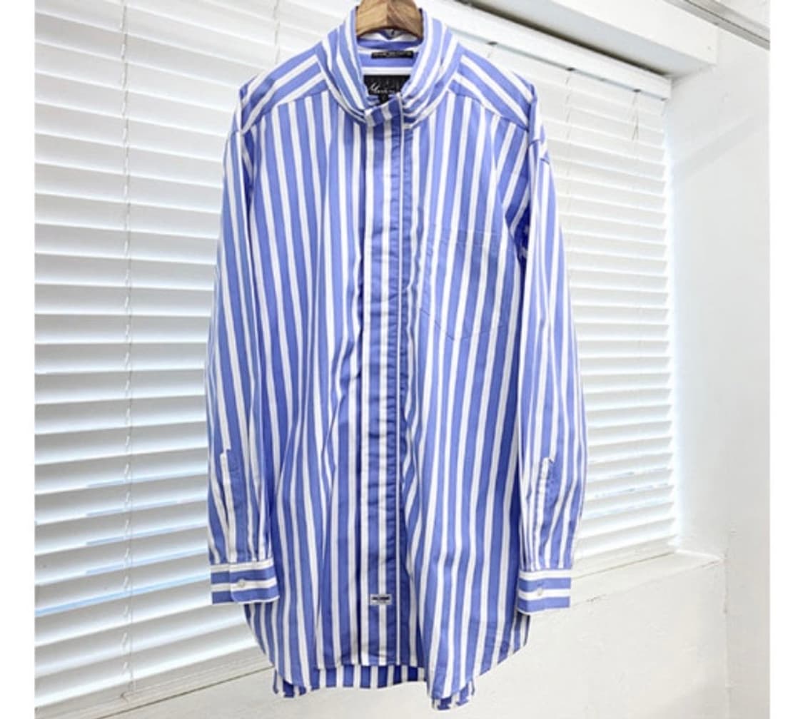 마틴로즈 스트라이프 셔츠 자켓 상품이미지1