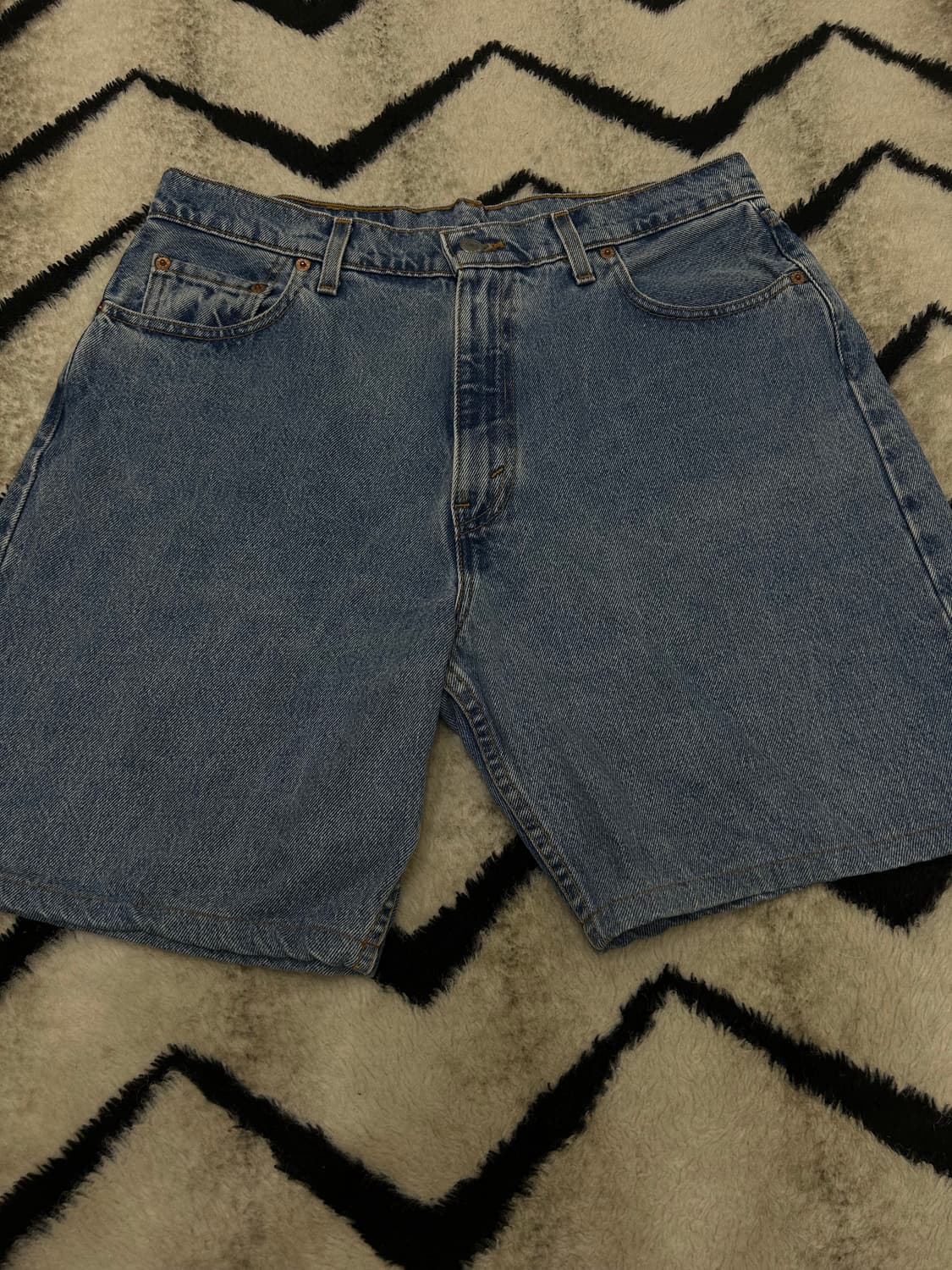 [M]리바이스560 USA 루즈핏 데님 반바지 상품이미지3