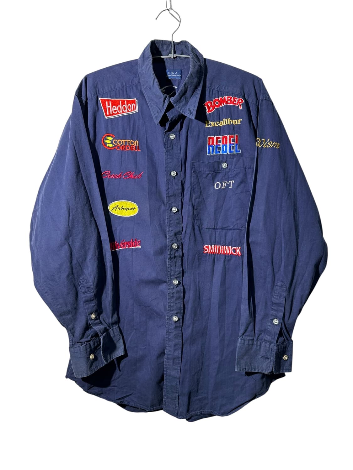 sla 패치워크 자수 셔츠 상품이미지1