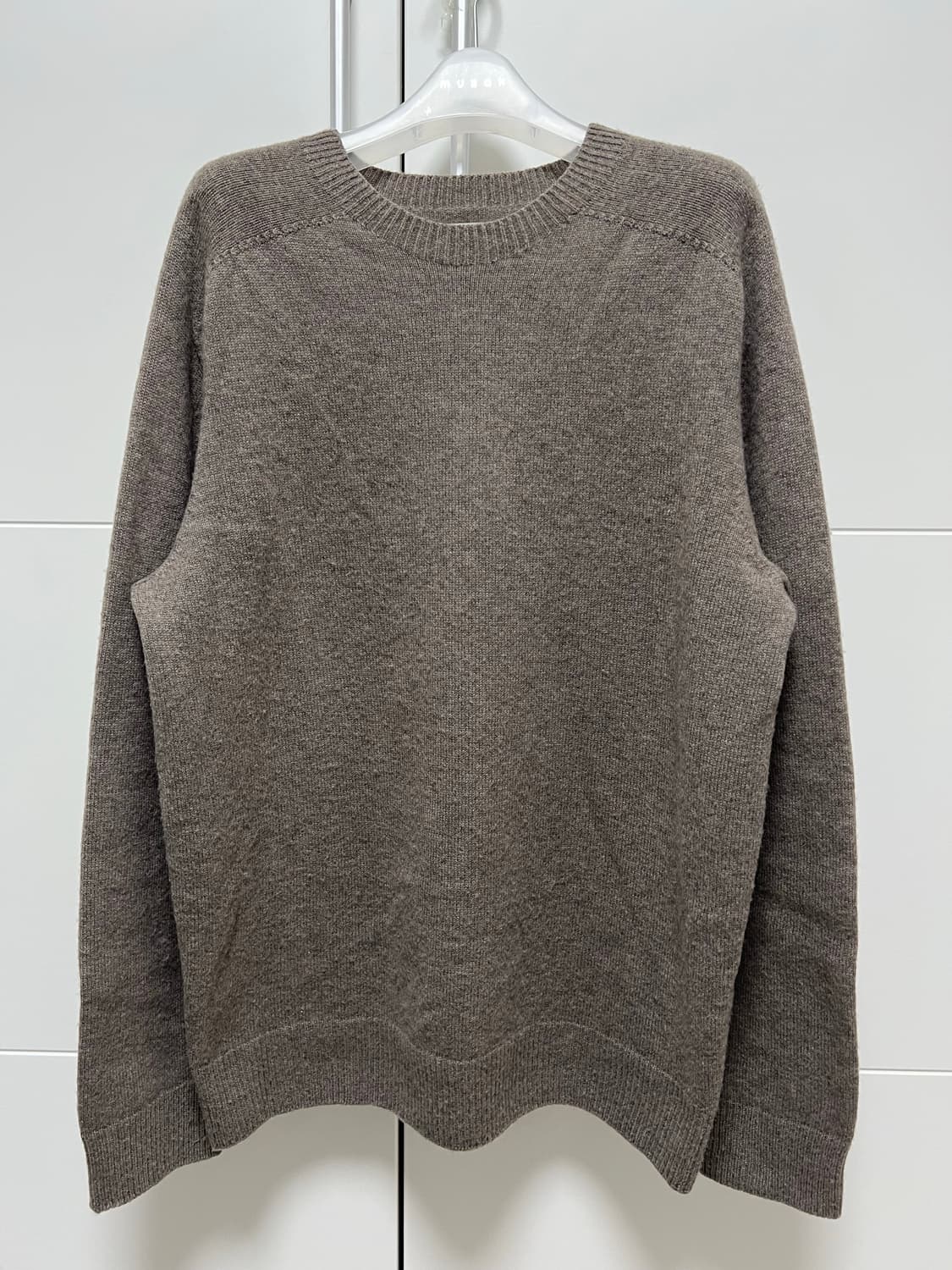 카키스 울캐시미어 라글란 니트 M 상품이미지1